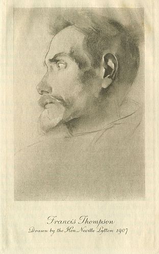  Francis Thompson Drawn by the Hon. Neville Lytton 1907